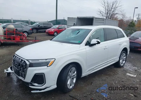 2025 Audi Q7 Premium Plus 45 Tfsi Quattro Tiptronic из США, поврежденный, VIN WA1LCBF7XSD001327